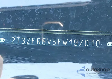 2015 Toyota Rav4 Le z USA, uszkodzony, nr VIN 2T3ZFREV5FW197010